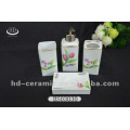 4pcs ceramic bath set